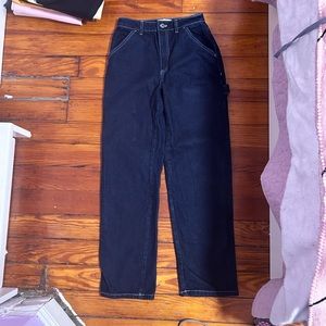 Straight leg carpenter jeans (lightly worn)